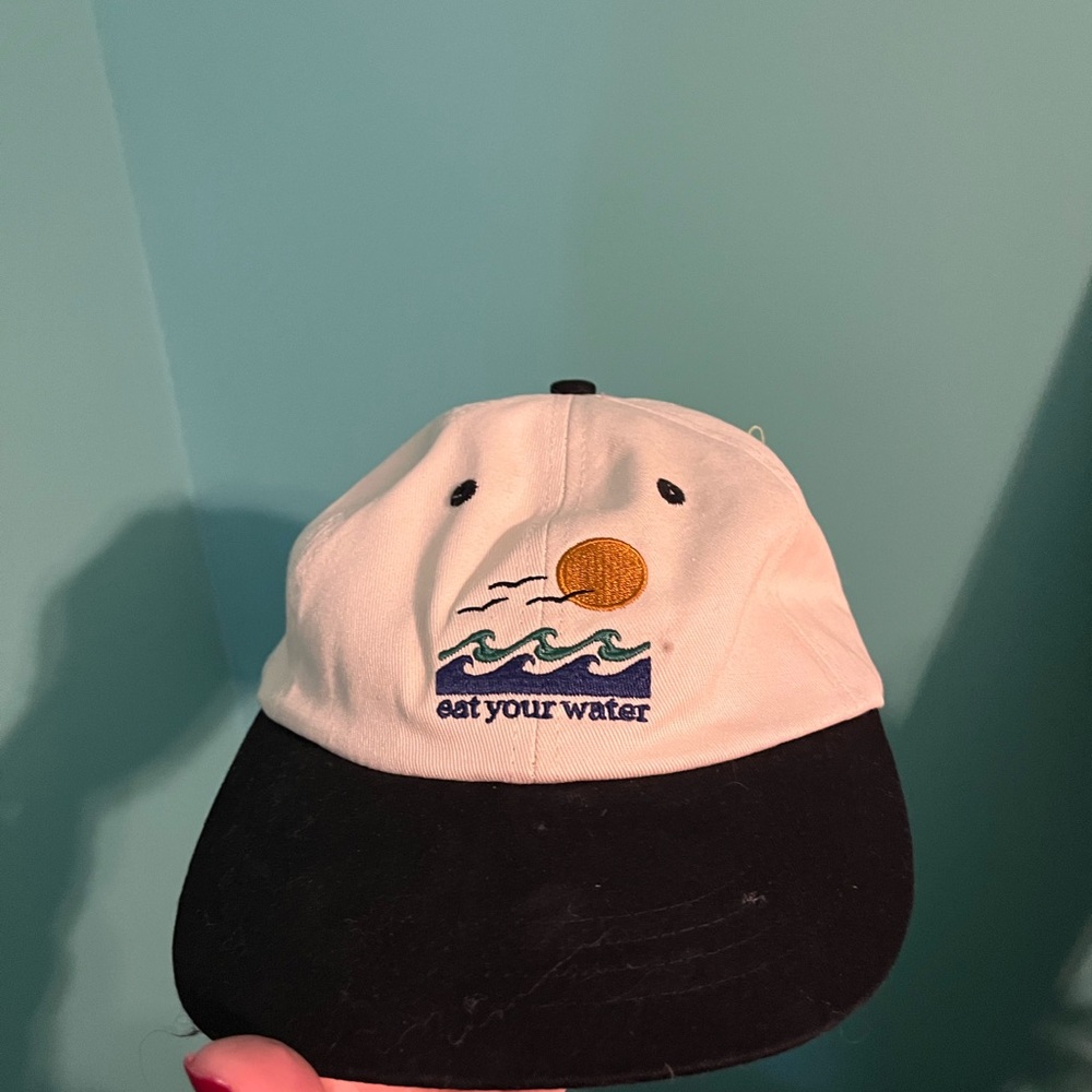 Black and White Cap